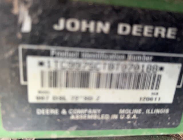 John Deere Z997R Image
