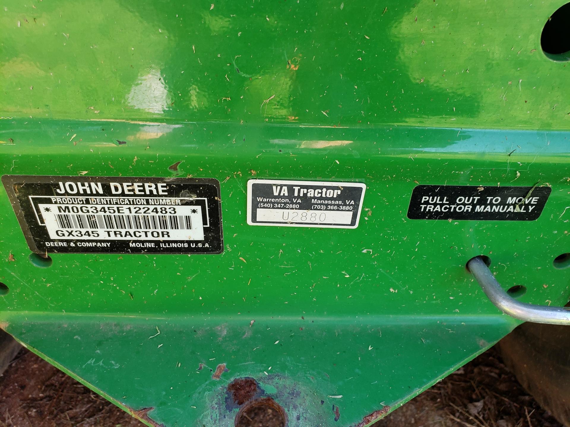 2004 John Deere 345 Image
