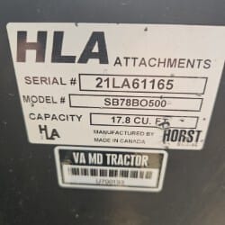 HLA SB78BO500 Image