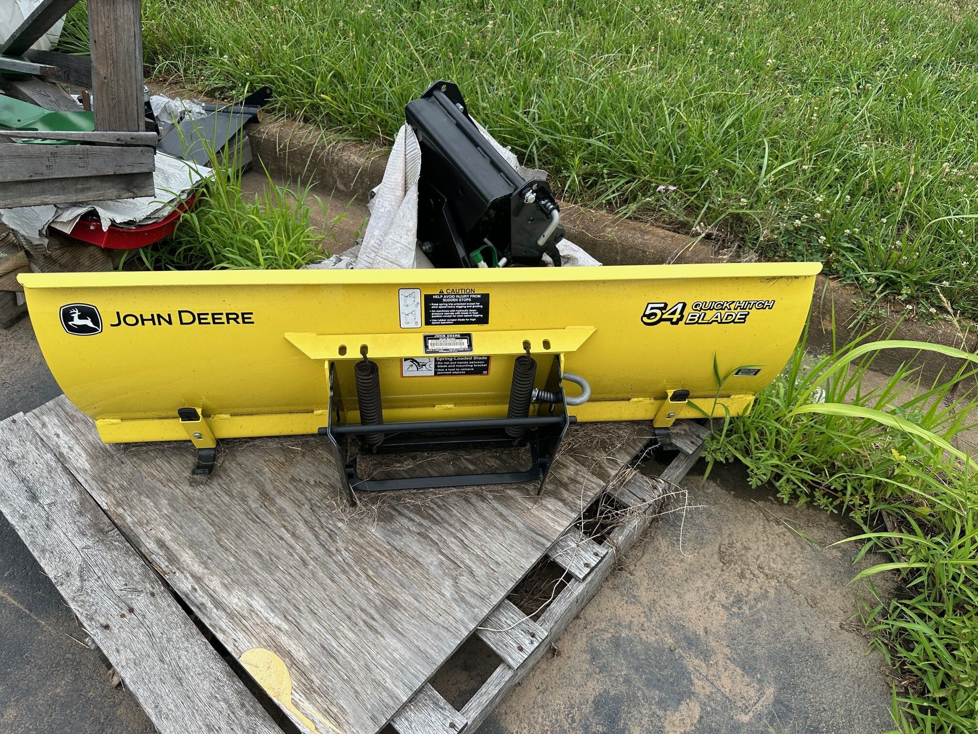 2020 John Deere 54 QUICK HITCH BLADE Image