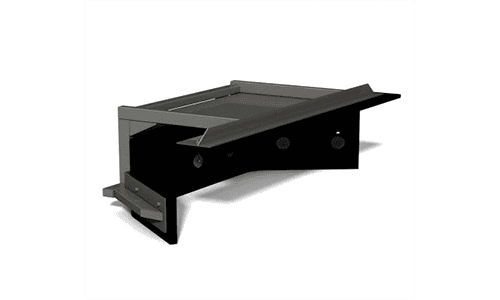 Heavy Duty Rubber Free Stall Scraper with Back Drag