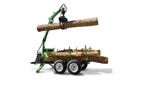 LX95P/LT30A LOG TRAILER/GRAPPLE PACKAGE