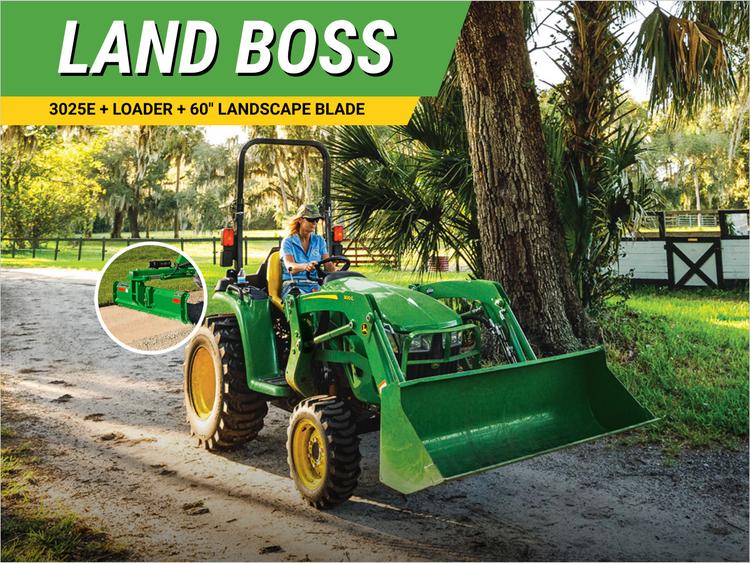 Land Boss tractor package